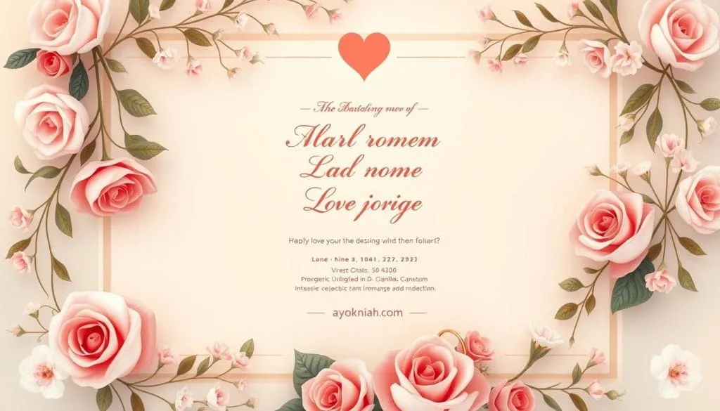 love story undangan digital