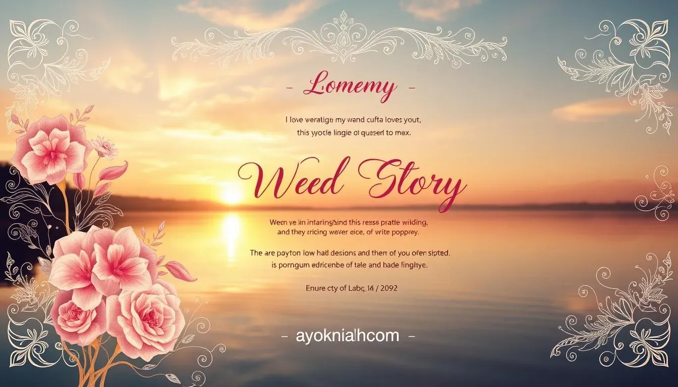 love story undangan digital