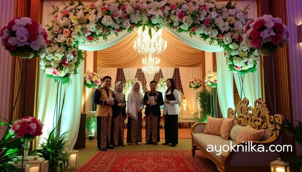 terima tamu pernikahan