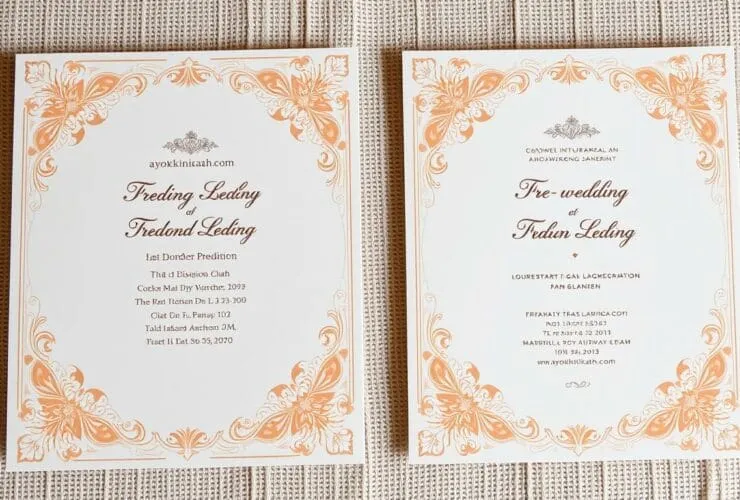 undangan pengajian sebelum pernikahan
