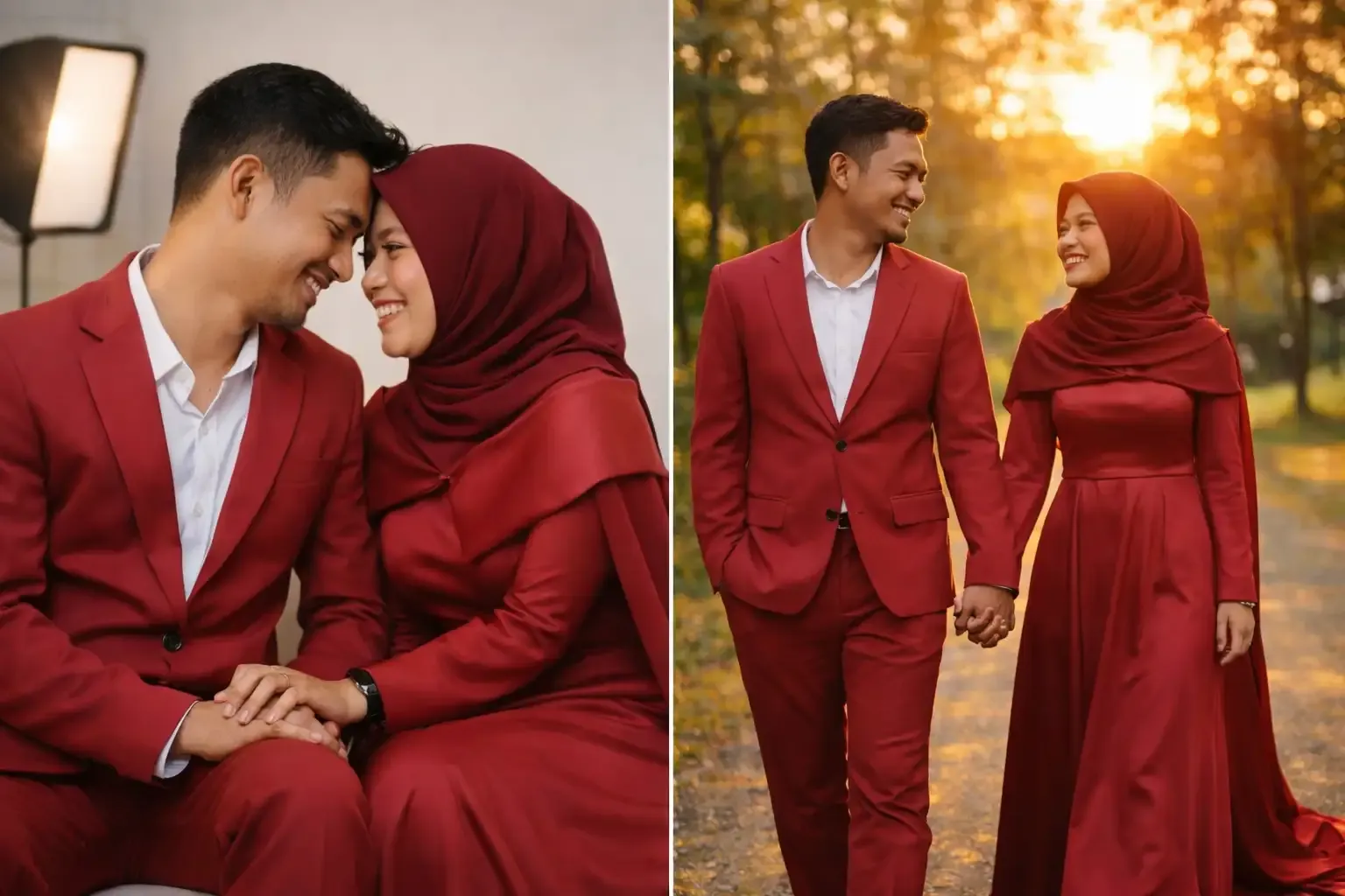 Foto Studio Pasangan