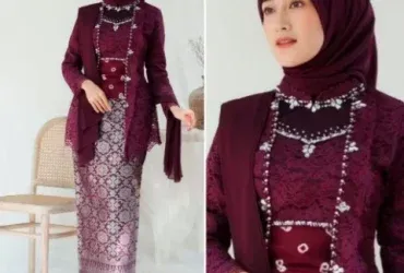 Model Kebaya Simple Modern untuk Pesta Pernikahan yang Nyaman Sepanjang Hari
