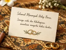 Tulisan Ucapan Pernikahan