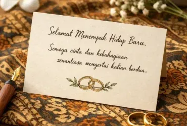 Tulisan Ucapan Pernikahan