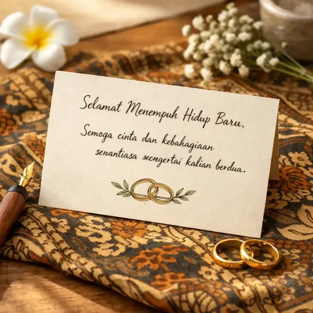 Tulisan Ucapan Pernikahan